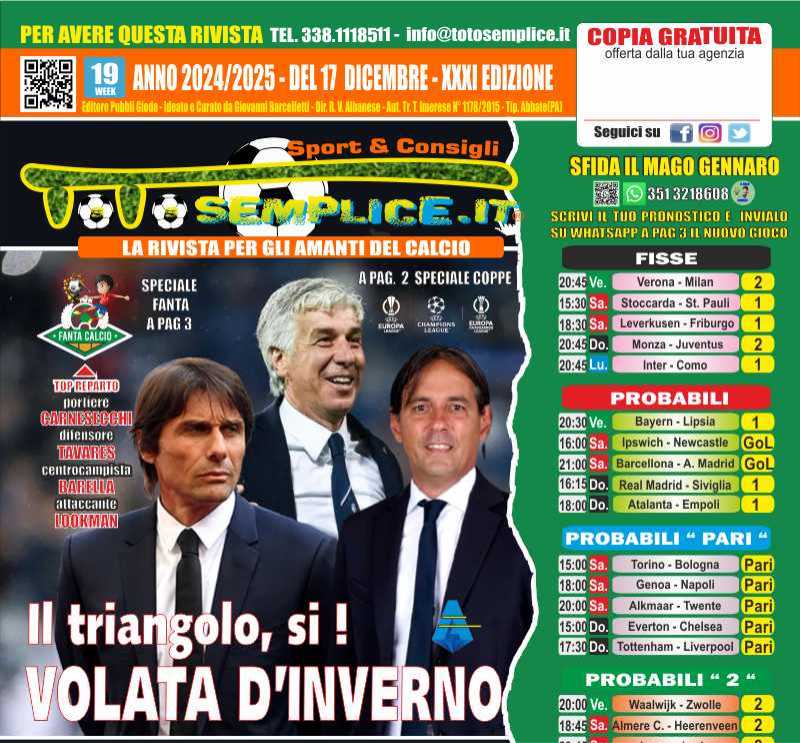 La rivista del calcio