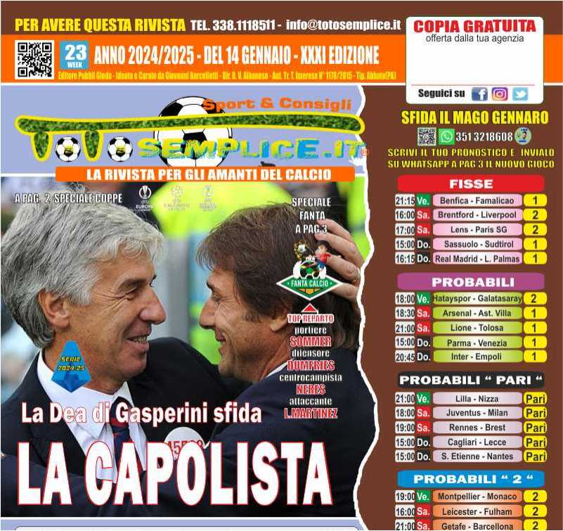 La rivista del calcio